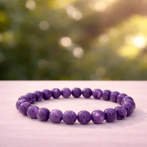 Amethyst Crystal Bracelet Natural