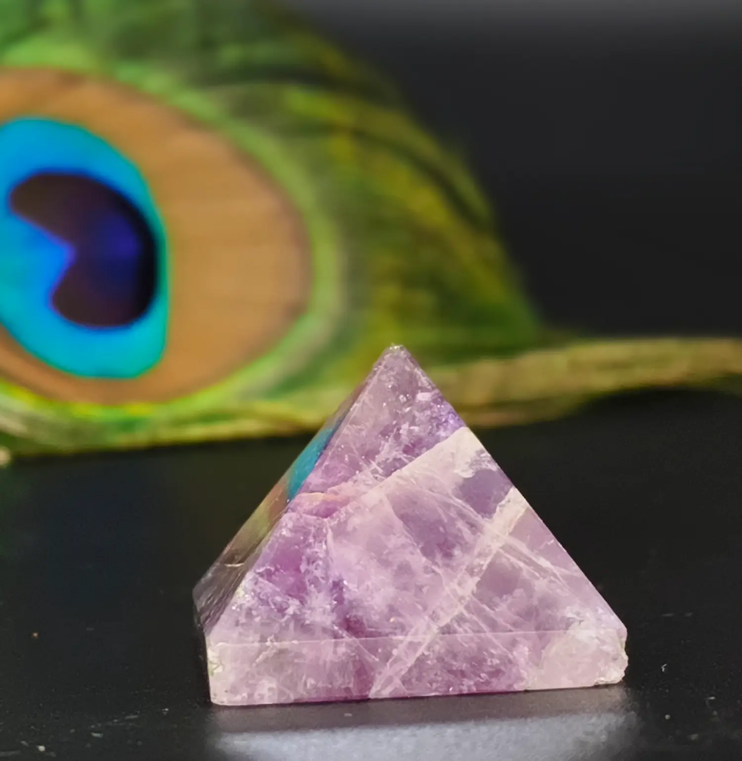Amethyst Crystal Pyramid