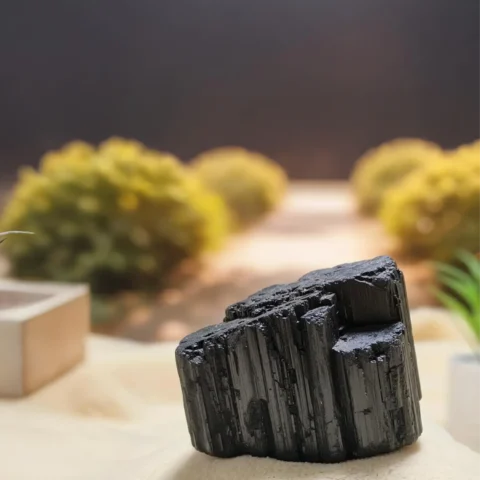 Black Tourmaline Raw Stone