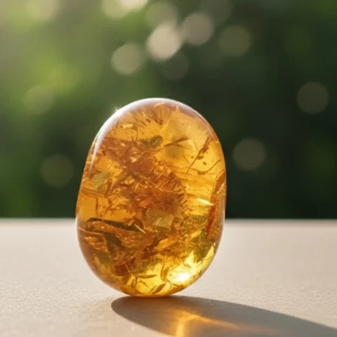 Citrin Tumble Stone Nature