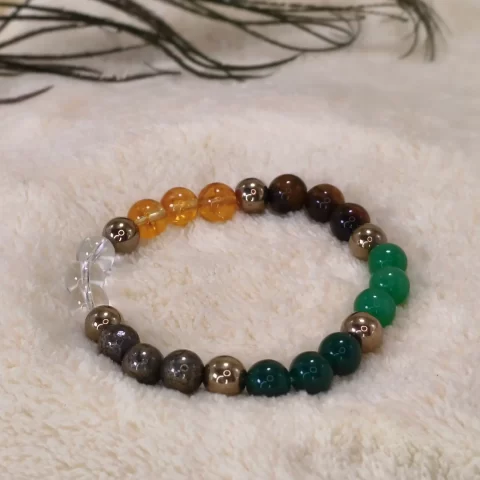 healing crystal bracelet