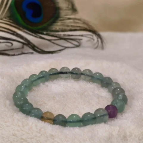 Fluorite Crystal Bracelet