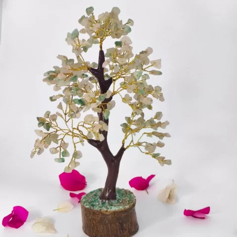 Green Aventurine Crystal Tree 300 Beads