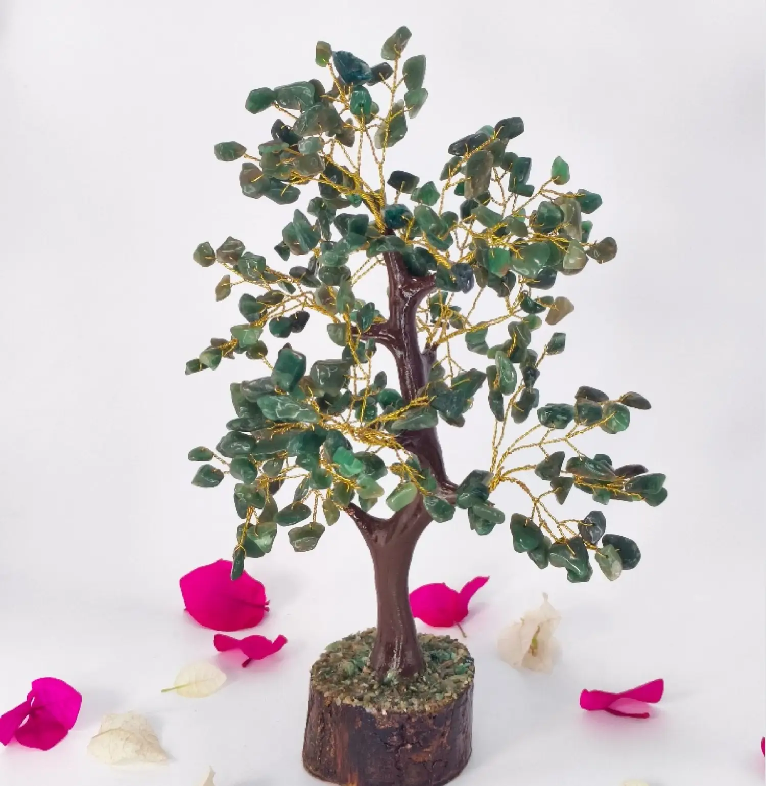Green Jade Crystal Tree 300 Beads