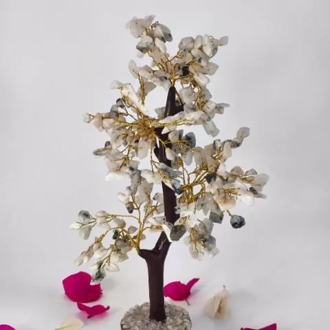 Rainbow Moonstone Crystal Tree 300 Beads