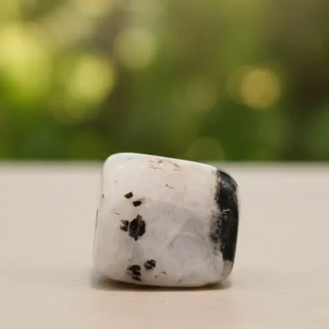 Rainbow Moonstone Tumble Stone