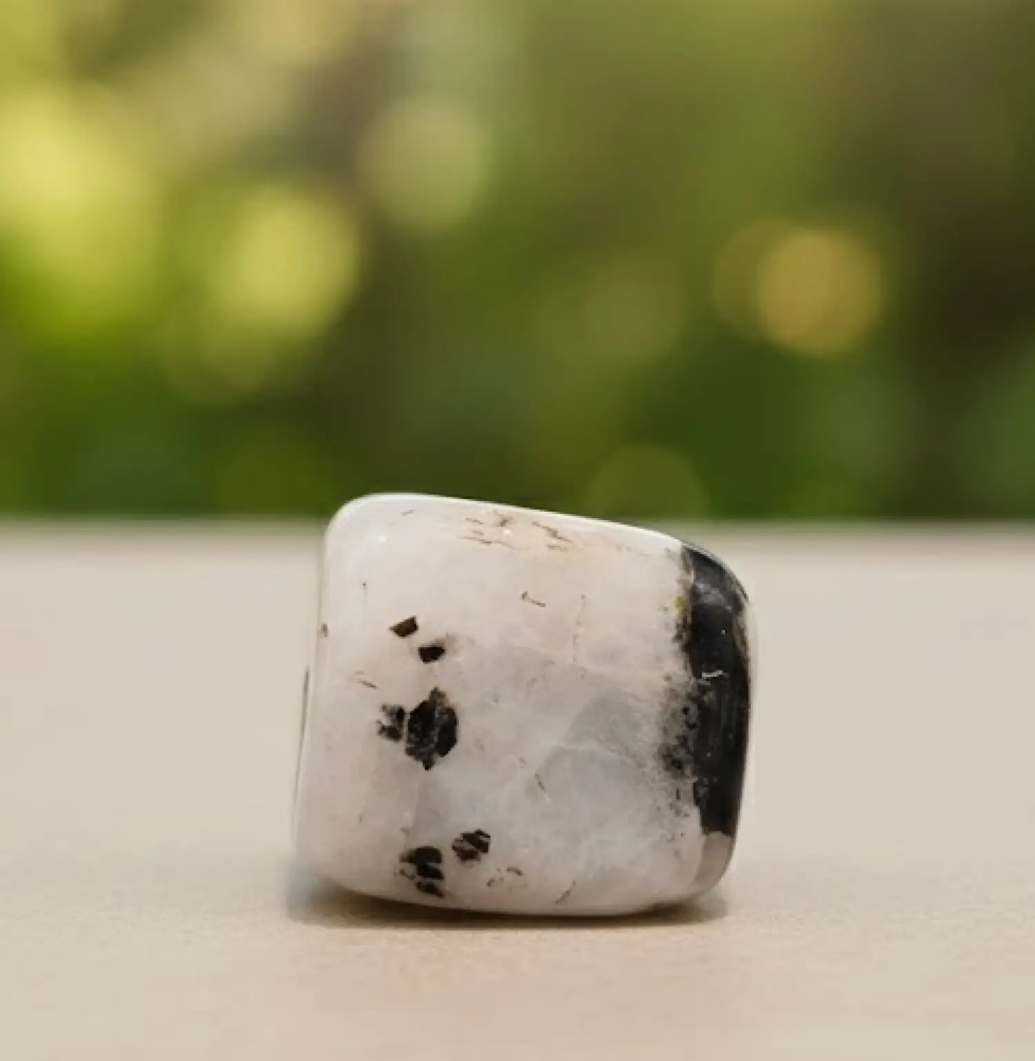 Rainbow Moonstone Tumble Stone