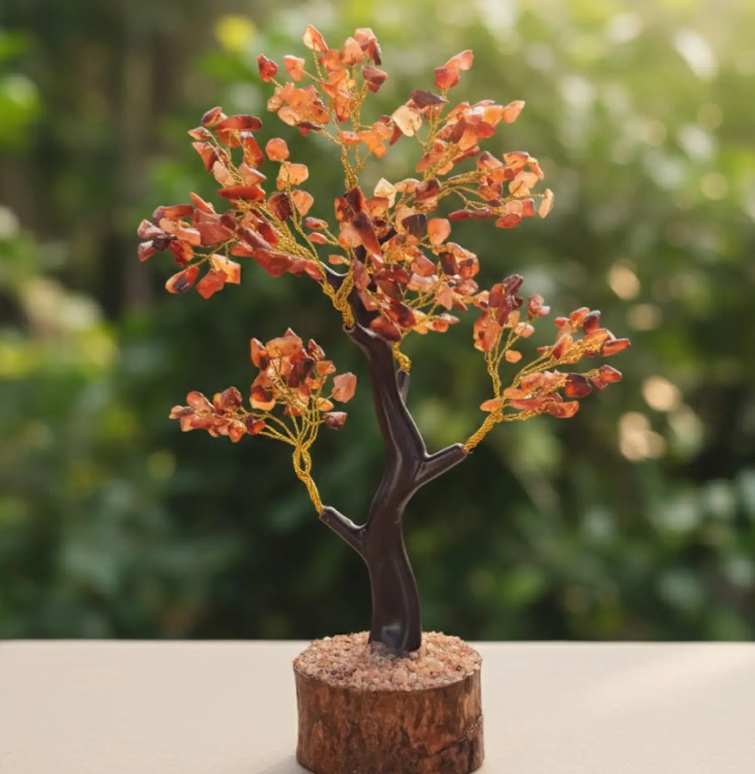 Red Carnelian Crystal Tree