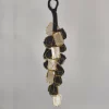 Selenite Black Tourmaline Door Hanging