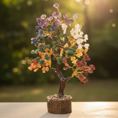 Tiger Eye Crystal Tree 300 Beads