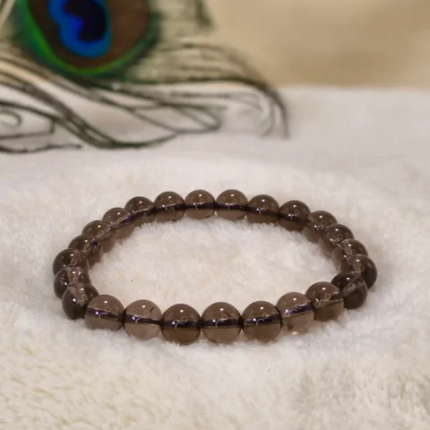 Smoky Quartz Crystal Bracelet