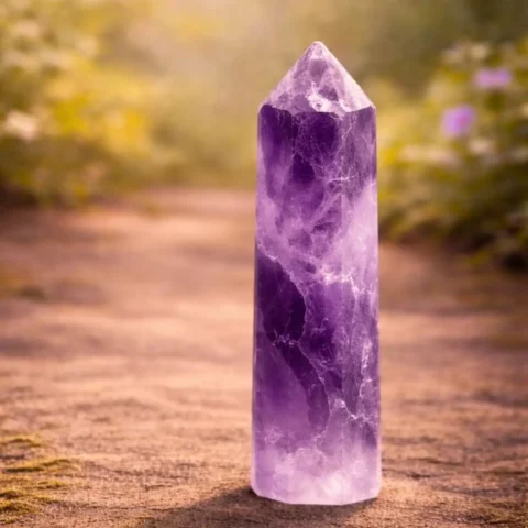 Amethyst Crystal Tower Big Natural