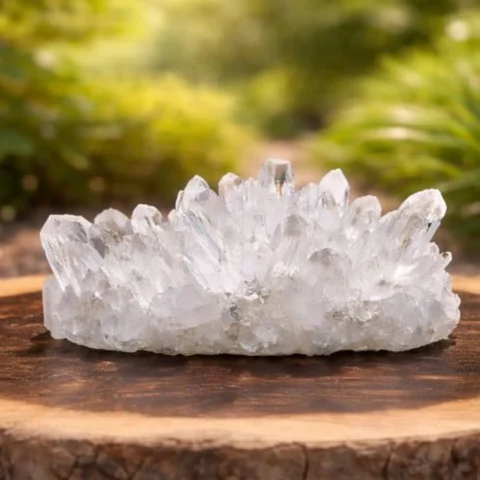 Clear Quarts Cluster