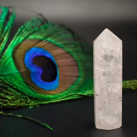 Clear Quartz Crystal Tower