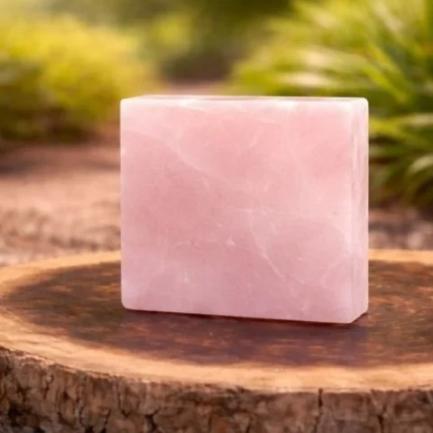 Rose Quartz Crystal Slab