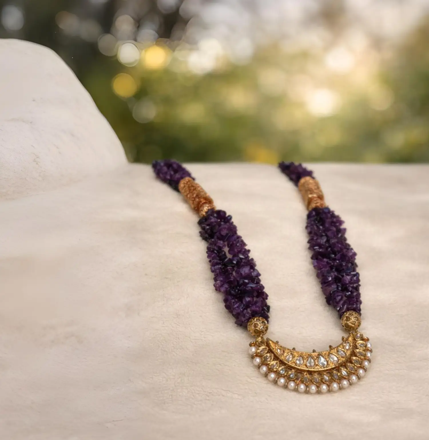 amethyst neckless