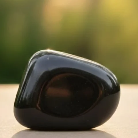 Black Obsidian Tumble Stone