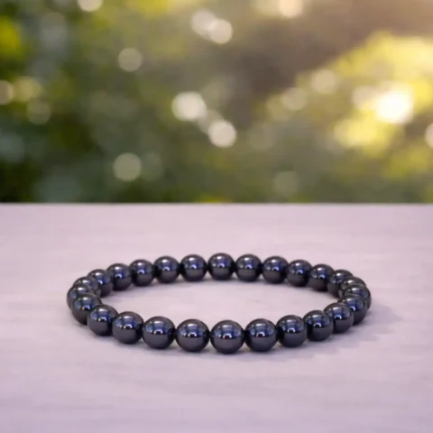 Hematite Crystal Bracelet Natural