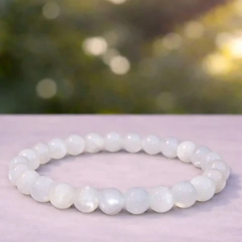 Moonstone Crystal Bracelet Natural