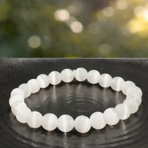 Selenite Crystal Bracelet Natural