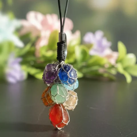 Seven Chakra Key Chain