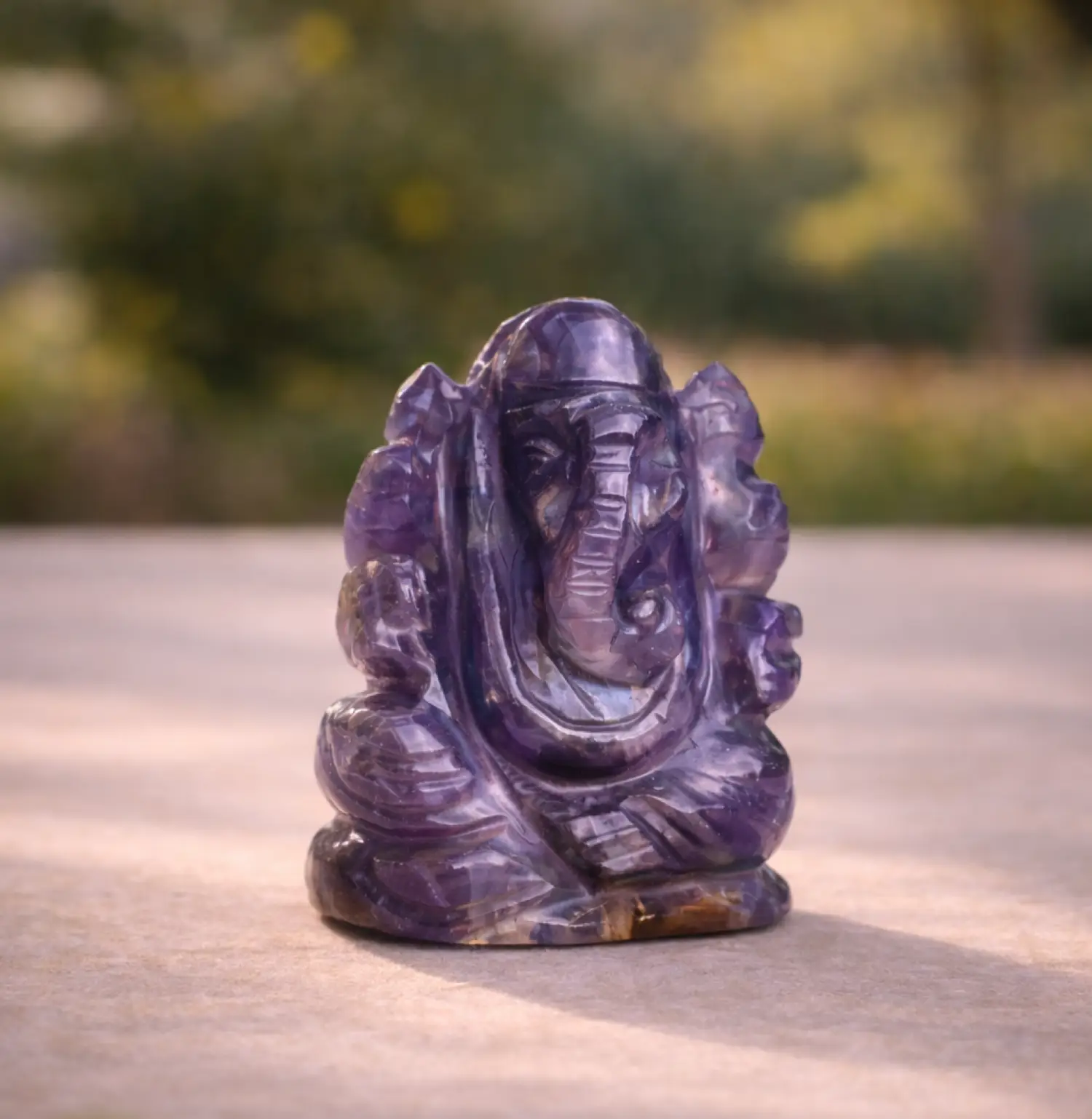 Amethyst-Crystal-Pocket-Ganesha-Natural
