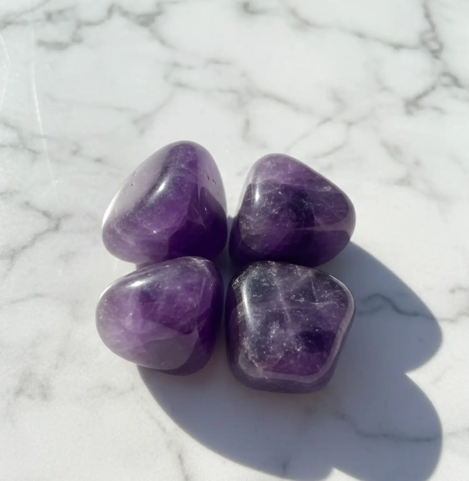 Amethyst Tumble Stone(pack of 4)