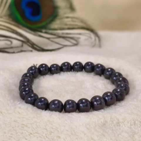 Black Obsidian Crystal Bracelet
