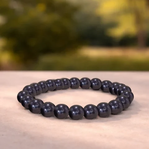 Black Obsidian Crystal Bracelet Natural