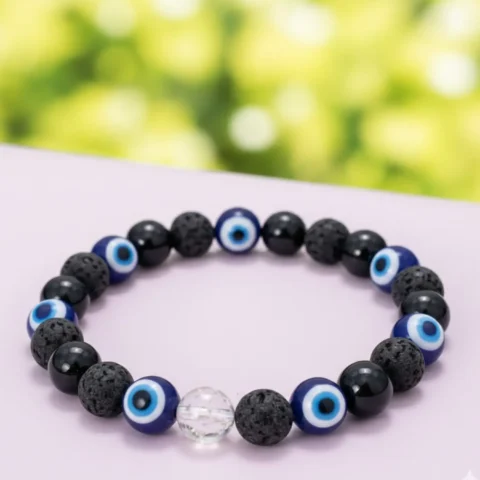 Black-Tourmaline-Lava-Crystal-Bracelet
