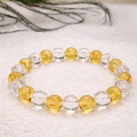 Clear-Quartz-Citrine-Crystal-Bracelet-Natural