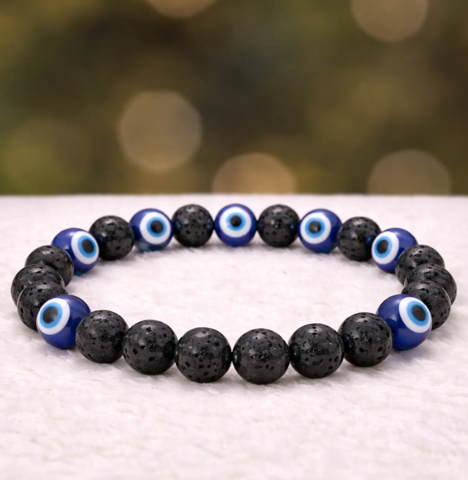 Evil-Eye-With-Lava-Crystal-Bracelet