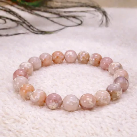 Flower-Agate-Crystal-Bracelet-Natural