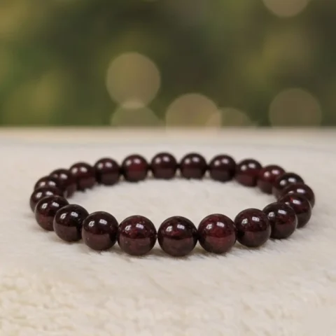 Garnet-Crystal-Bracelet