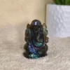 Labradorite Crystal Pocket Ganesha