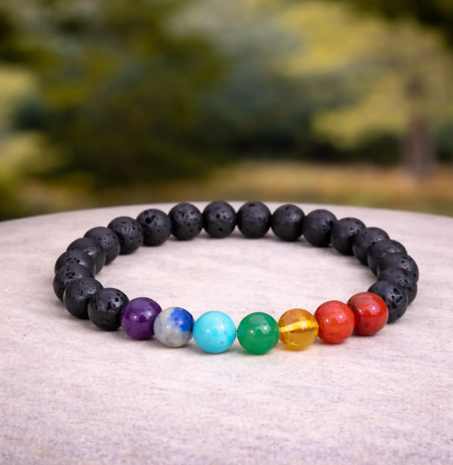 Lava-with-7-Chakra-Crystal-Bracelet