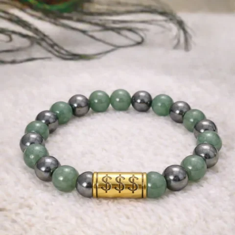 Money-Magnet-Green-Aventurine-Crystal-Bracelet-Natural