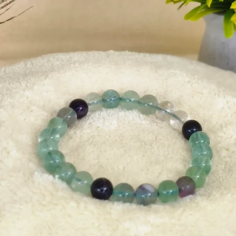 Multi-Fluorite-Crystal-Bracelet-Natural