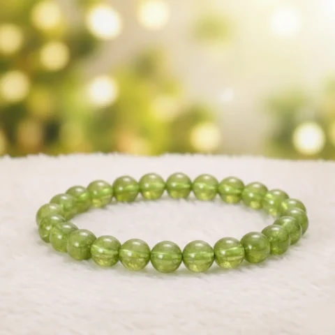 Peridot-Crystal-Bracelet