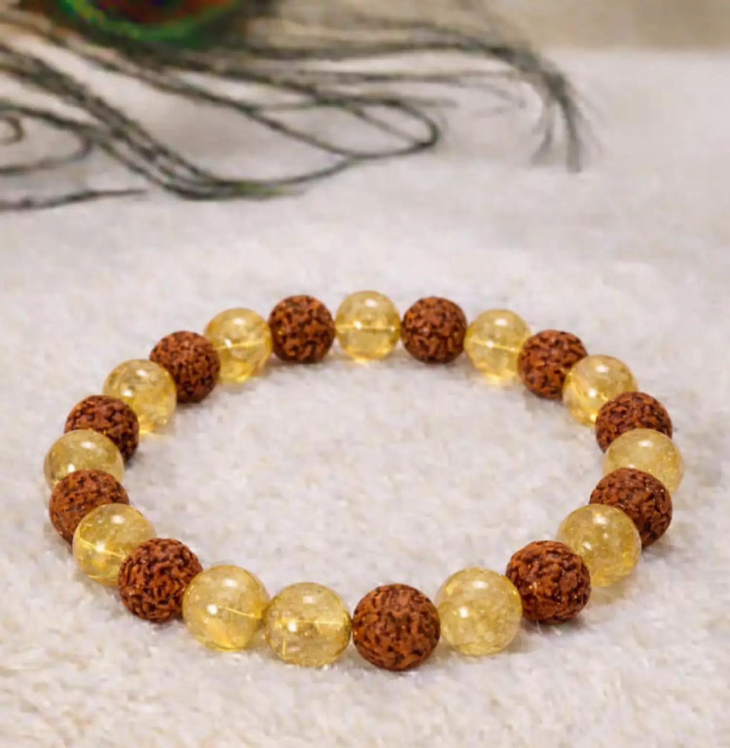 Rudraksha-Crystal-Bracelet-Natural
