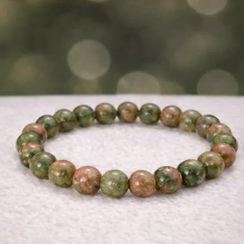 Unakite-Crystal-Bracelet