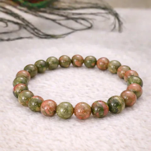 Unakite-Crystal-Bracelet-Natural