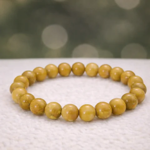 Yellow-Jasper-Crystal-Bracelet