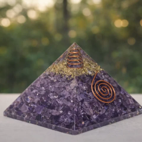 Amethyst Pyramid Natural