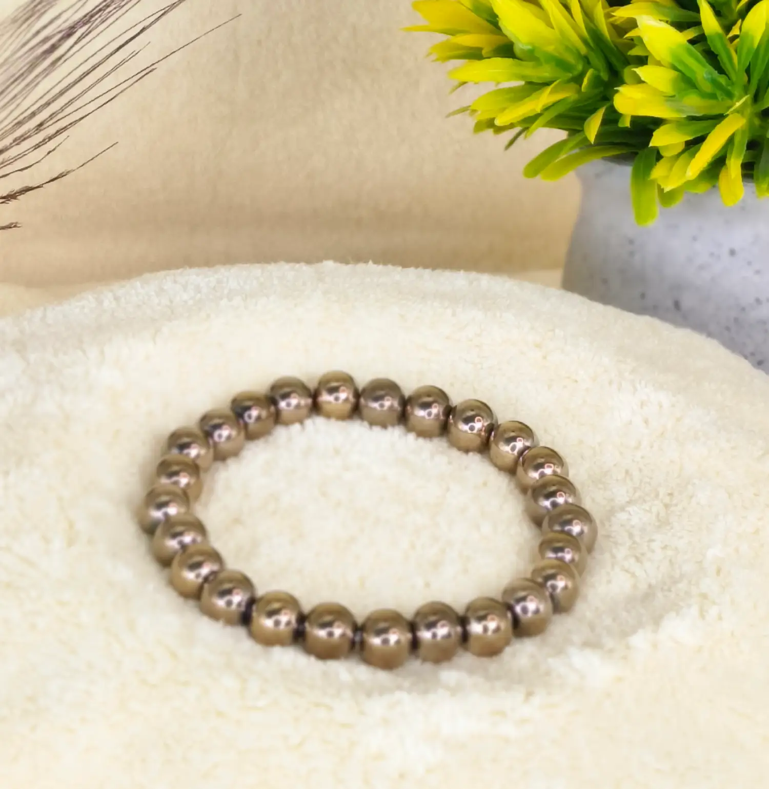 Golden-Pyrite-Crystal-Bracelet-Natural