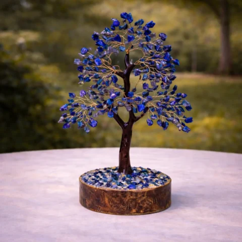 Lapis Lazuli Crystal Tree Natural