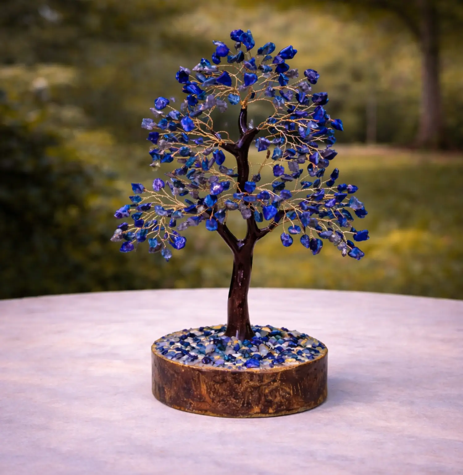 Lapis Lazuli Crystal Tree Natural