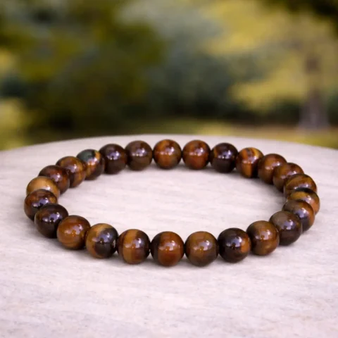 Tiger-Eye-Brown-Crystal-Bracelet