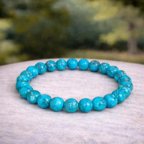Turquoise-Real-Crystal-Bracelet