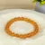 Yellow citrine-Crystal-Bracelet-Natural